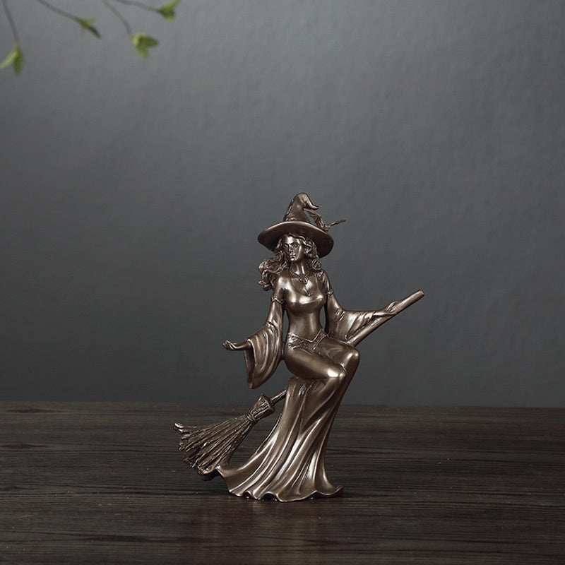 Bronze Witch Crafts Decoration