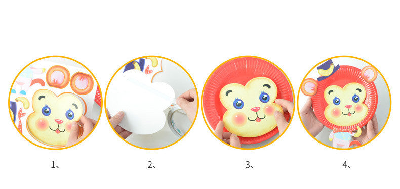 Animal Paper Plate Arts And Crafts Kit