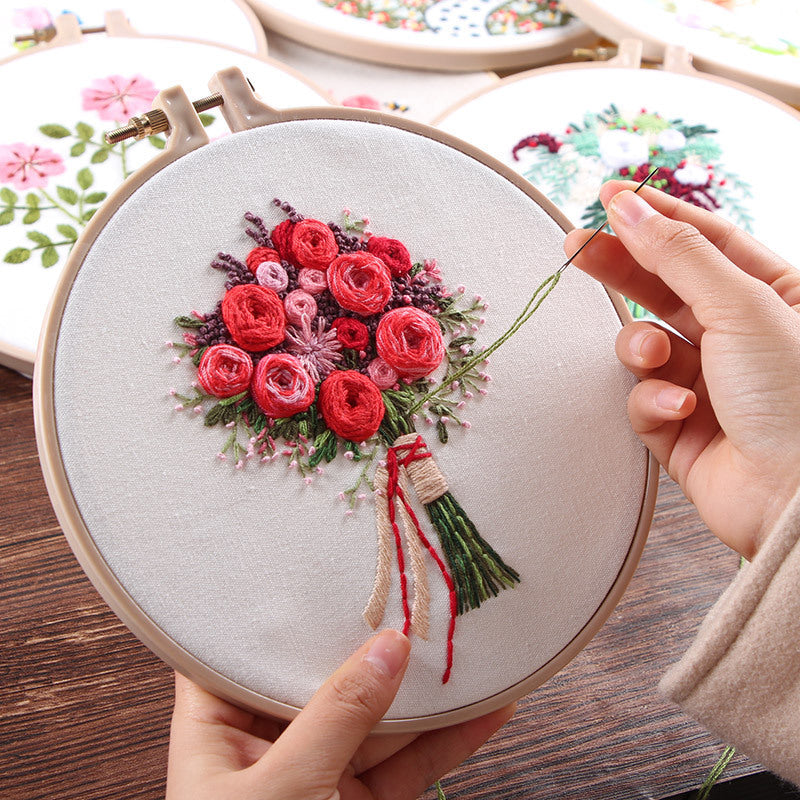 Embroidery handmade kit