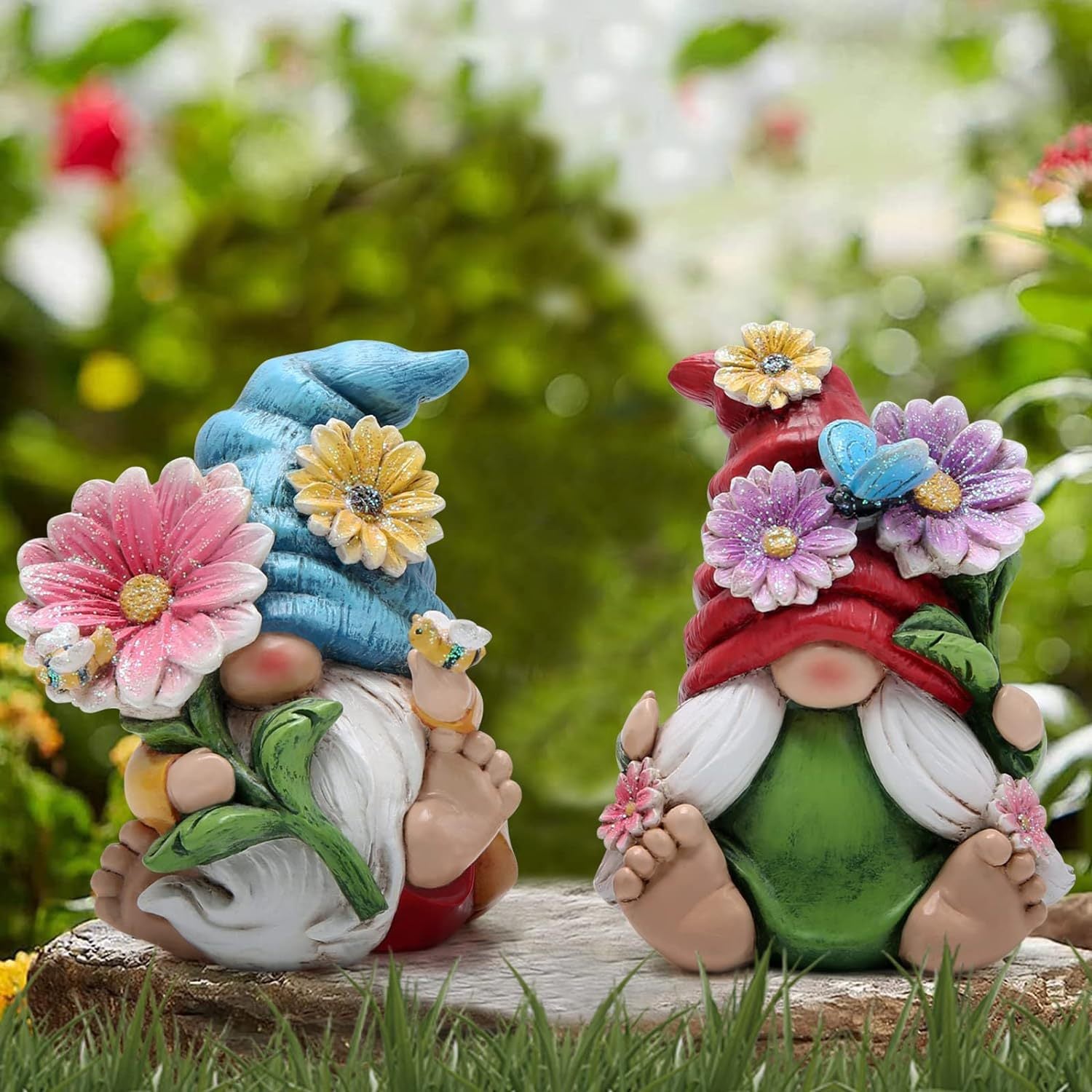 Resin Crafts Flower Elf Statue