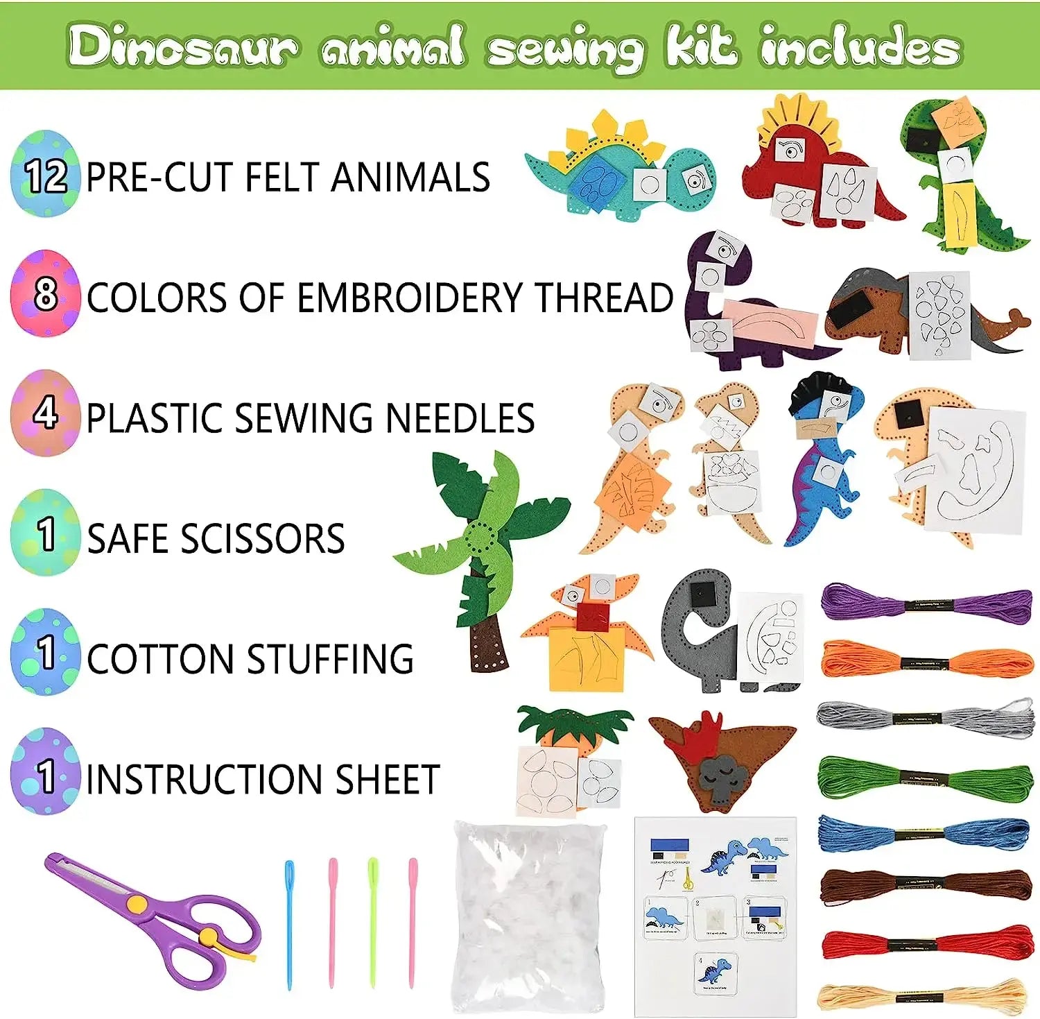 Woodland Creatures DIY Felt Craft Kit